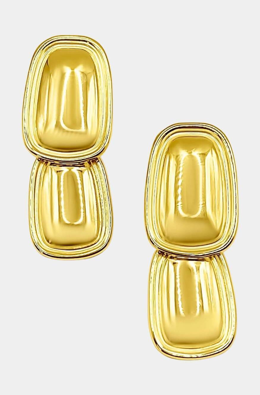 NEW KRISTALIZE JEWELRY women's jewelry yuri earring in gold